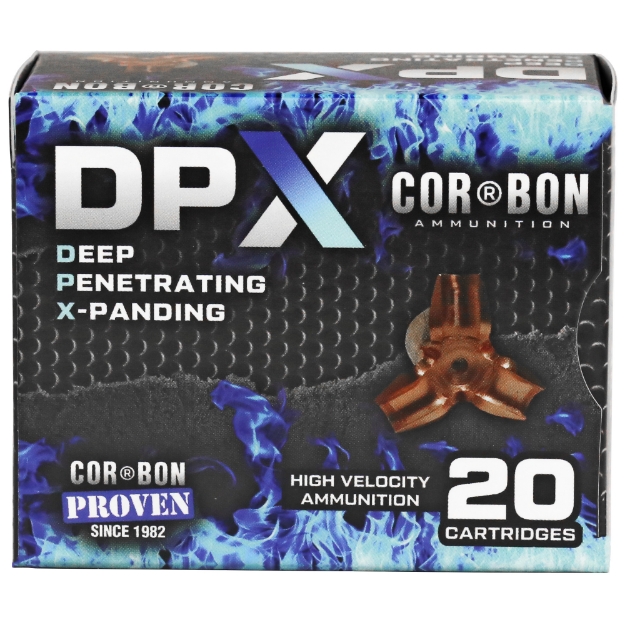 Picture of CorBon Deep Penetrating X Bullet  44MAG  225 Grain  Barnes X  20 Round Box DPX44M225