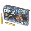 Picture of CorBon Deep Penetrating X bullet  Subsonic  300 Blackout  200 Grain  Expanding Solid Copper Hollow Point  Box of 20 Rounds DPX300AAC200