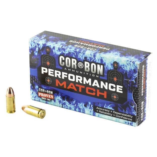 Picture of CorBon PM  9MM  147 Grain  Full Metal Jacket  Box of 50 Rounds PM09147