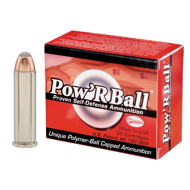 Picture of CorBon Pow'rBall  357MAG  100 Grain  Polymer-Tipped  20 Round Box PB357100