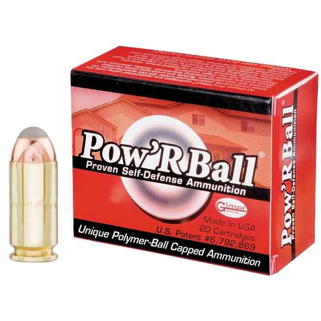 Picture of CorBon Pow'rBall  40S&W  135 Grain  Polymer-Tipped  20 Round Box PB40135