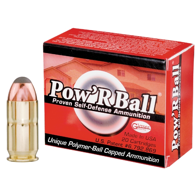 Picture of CorBon Pow'rBall  45ACP +P  165 Grain  Polymer-Tipped  20 Round Box PB45165