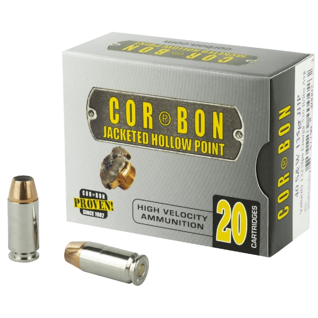 Picture of CorBon Self Defense  40S&W  135 Grain  Jacketed Hollow Point  20 Round Box 40135