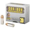 Picture of CorBon Self Defense  9MM  125 Grain  Jacketed Hollow Point  +P  20 Round Box 9125