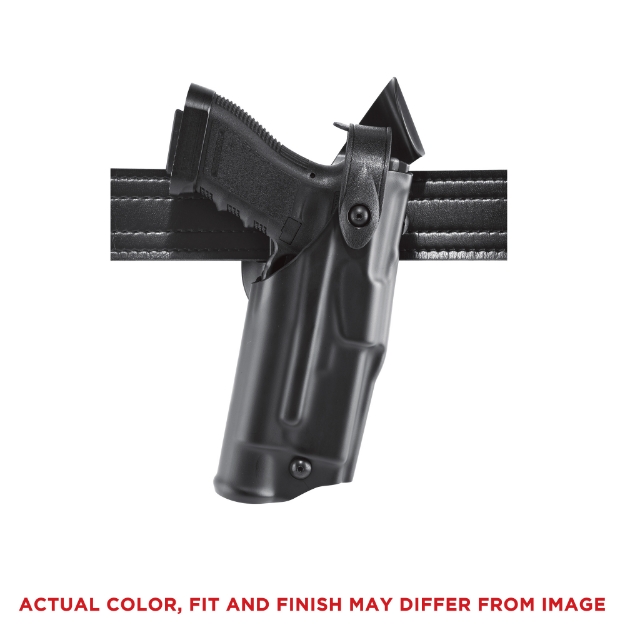 Picture of Safariland 6360  ALS/SLS Mid-Ride Level-III Retention Holster  Right Hand  STX Tactical Black  4"  Fits Glock 17 22  STX Tactical Black 6360-832-131