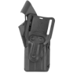 Picture of Safariland 7360RDS  ALS/SLS Mid-Ride Level-III Retention Holster  Fits Glock 19 MOS with TLR-1  TLR-1HL  X200  X300  X300U  X300U/V and Leupold Deltapoint PRO  Trijicon RMR  SRO  Dr. Optic  JPOINT  Vortex Viper  or Burris Fastfire  Kydex  Black  Right Hand 7360RDS-28325-411