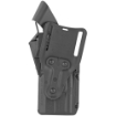 Picture of Safariland 7360RDS  ALS/SLS Mid-Ride Level-III Retention Holster  Fits Glock 34 MOS with TLR-1  TLR-1HL  X200  X300  X300U  X300U/V and Leupold Deltapoint PRO  Trijicon RMR  SRO  Dr. Optic  JPOINT  Vortex Viper  or Burris Fastfire  Kydex  Black  Right Hand 7360RDS-68325-411