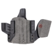 Picture of Safariland INCOG-X  Joint Collaboration with Haley Strategic  Inside the Waistband Holster  For Glock 43X/48  Integrated Magazine Caddy  Microfiber Suede Wrapped Boltaron Construction  Black  Right Hand 1334626