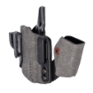 Picture of Safariland INCOG-X  Joint Collaboration with Haley Strategic  Inside the Waistband Holster  For Glock 43X/48  Integrated Magazine Caddy  Microfiber Suede Wrapped Boltaron Construction  Black  Right Hand 1334626