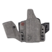 Picture of Safariland INCOG-X  Joint Collaboration with Haley Strategic  Inside the Waistband Holster  For Glock 43X/48 with Light  Integrated Magazine Caddy  Microfiber Suede Wrapped Boltaron Construction  Black  Right Hand 1334625