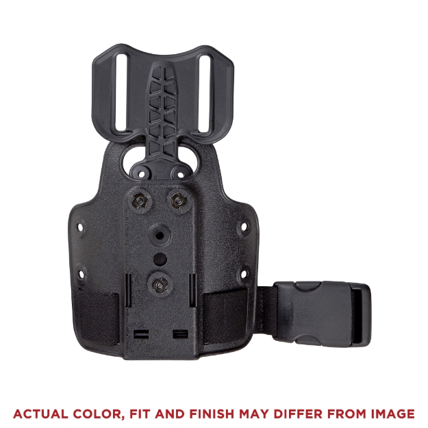 Picture of Safariland Model 6004 SLS Tactical Holster w/ Double Leg Straps  Fits Small Tactical Plate with DFA  Single Kit Only  Coyote Brown Finish 6004-25-76