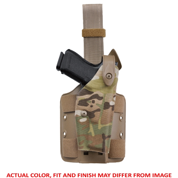 Picture of Safariland Model 6004-USN SLS Low Signature Tactical Holster  Fits Glock 19/23 with 4" Barrel  Right Hand  Multi-Camo Finish 6004USN-283-701