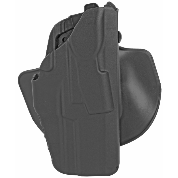Picture of Safariland Model 7378  7TS  ALS Concealment Holster w/ Flexible Paddle and Adjustable Belt Loop  Fits H&K VP9  Kydex  Black  Right Hand 7378-593-411