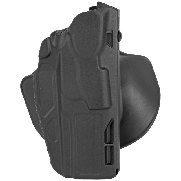 Picture of Safariland Model 7378  7TS  ALS Concealment Holster w/ Flexible Paddle Holster  Fits Sig Sauer P320 Full Size  Kydex  Black  Right Hand 7378-450-411