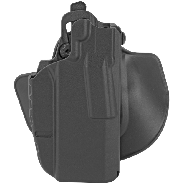 Picture of Safariland Model 7378  7TS  ALS Slim Concealment Holster w/ Flexible Paddle and Adjustable Belt Loop  Fits 1911 Commander  Kydex  Black  Right Hand 7378-51-411