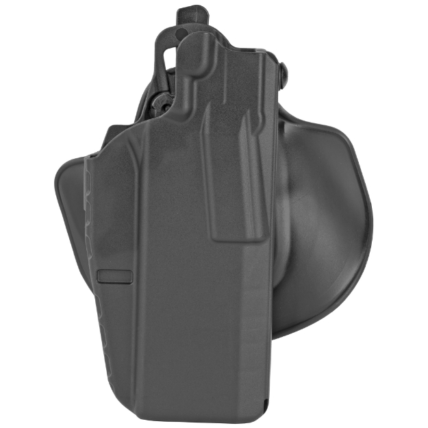 Picture of Safariland Model 7378  7TS  ALS Slim Concealment Holster w/ Flexible Paddle and Adjustable Belt Loop  Fits 1911 Government  Kydex  Black  Right Hand 7378-53-411