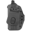Picture of Safariland Model 7378  7TS  ALS Slim Concealment Holster w/ Flexible Paddle and Adjustable Belt Loop  Fits S&W M&P Shield 9  Kydex  Black  Right Hand 7378-179-411