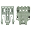Picture of Safariland Quick Locking System Kit  1-QLS 19 Duty Locking Fork and 1-QLS 22L Duty Receiver Plate  Foliage Finish QUICK-KIT2-54