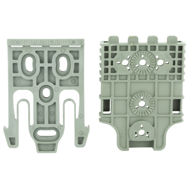 Picture of Safariland Quick Locking System Kit  1-QLS 19 Duty Locking Fork and 1-QLS 22L Duty Receiver Plate  Foliage Finish QUICK-KIT2-54
