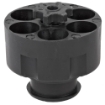 Picture of Safariland Speedloader  Competition II  38 Special & 357 Magnum  6 Rounds  Ruger GP100  S&W L-Frame  Black J-GL8C