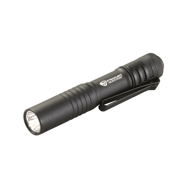 Picture of Streamlight Microstream  Flashlight  White LED  45 Lumens  1x AAA Battery  Black 66318