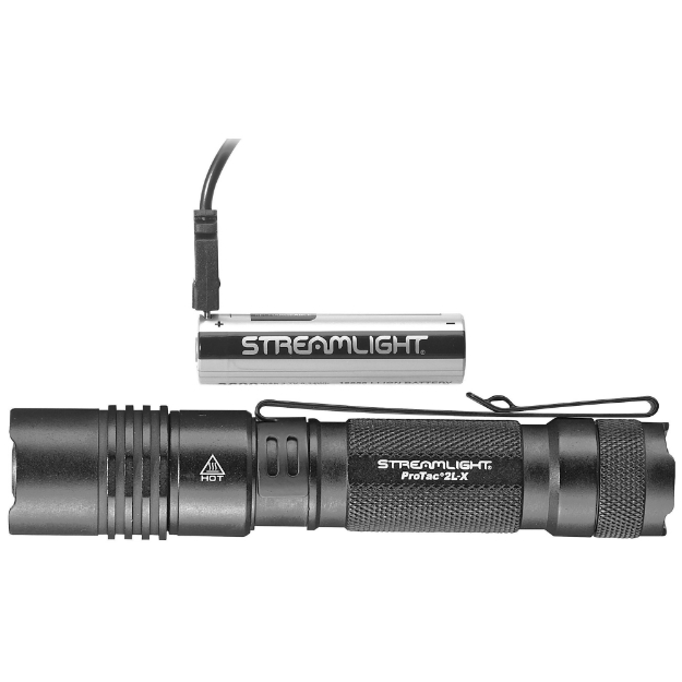 Picture of Streamlight ProTac 2L-X USB  Flashlight  500 Lumens  w/ USB Battery  Black Finish 88083