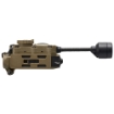 Picture of Streamlight Sidewinder Stalk  Military Helmet Light System w/ Flexible Stalk  76 Lumens  12-200 Candela  5.6 Hours of Run Time on High  95 Hours of Run Time on Low  28 Meter Beam Distance  Accepts CR123A & AA Batteries  Coyote 14307