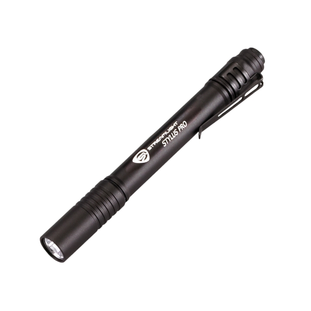 Picture of Streamlight Stylus Flashlight  White LED  100 Lumen  Black  2X AAA Batteries 66118