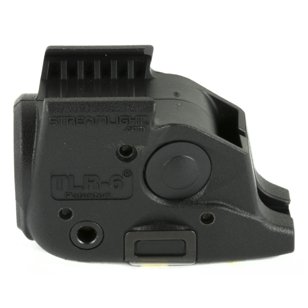 Picture of Streamlight TLR-6  Tac Light w/laser  Springfield XD With Rail  White LED and Red Laser  100 Lumens  Includes 2 CR 1/3N Lithium Batteries  Black 69291