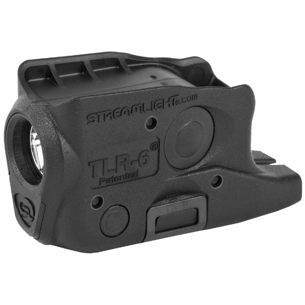 Picture of Streamlight TLR-6  Weaponlight  Fits Glk 26/27/33  White LED 100 Lumens  Includes 2 CR 1/3N Lithium Batteries  Black 69282