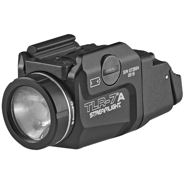 Picture of Streamlight TLR-7A Flex  500 Lumens  1.5 Hour Runtime  Comes with High and Low Switch and (1) CR123A Lithium Battery  Black 69424