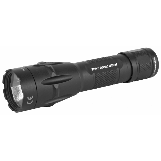 Picture of Surefire Fury Dual Fuel Intellibeam Flashlight  1500 Lumens  Black FURY-IB-DF