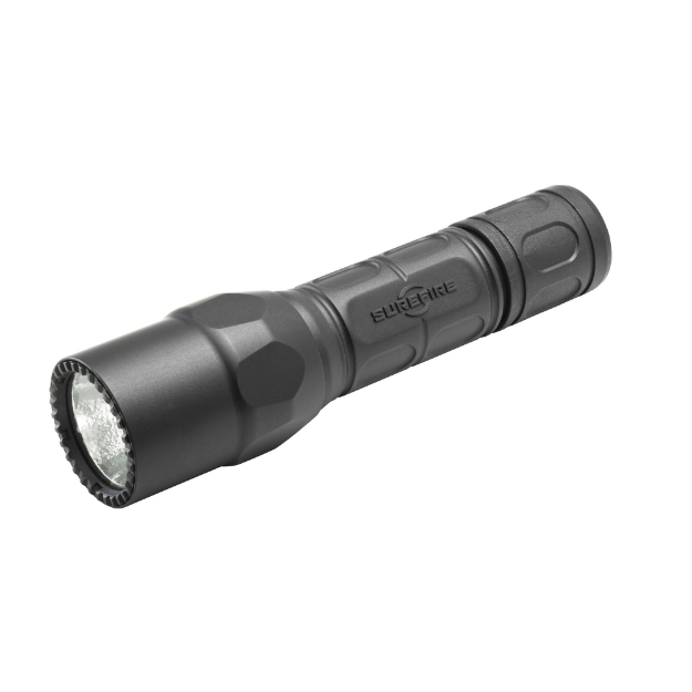 Picture of Surefire G2X Pro Flashlight  Dual-Output LED  15/600 Lumens  Dual-output Tailcap Click Switch  2x CR123 Batteries  Black G2X-D-BK
