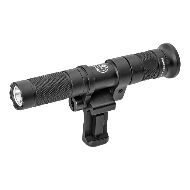 Picture of Surefire M140A Micro Scout Light Pro  Weaponlight  300 Lumens  1 045 Candela  1.25 Hours of Runtime  Click Tailcap  Includes 1 Rechargeable AAA NiMH Battery  Hard Anodized Finish  Black M140A-BK-PRO