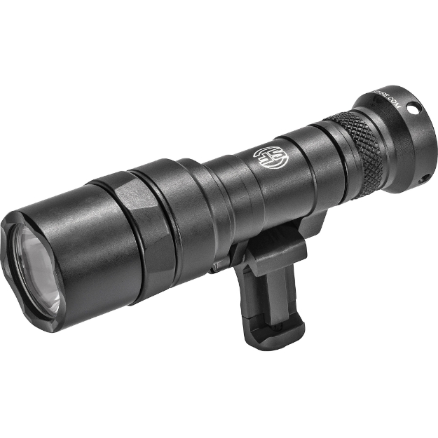 Picture of Surefire M340C Scout Pro Flashlight  LED  500 Lumens  Black Finish  1913 Picatinny Mount installed  MLOK Mount included  Z68 On/Off Tailcap M340C-BK-PRO