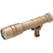 Picture of Surefire M640DF Scout Pro Flashlight  LED  1500 Lumens  Tan Finish  1913 Picatinny Mount installed  MLOK Mount included  Z68 On/Off Tailcap  SF18650B Micro-USB Rechargeable Battery Included M640DF-TN-PRO