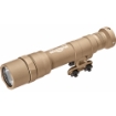 Picture of Surefire M640DF Scout Pro Flashlight  LED  1500 Lumens  Tan Finish  1913 Picatinny Mount installed  MLOK Mount included  Z68 On/Off Tailcap  SF18650B Micro-USB Rechargeable Battery Included M640DF-TN-PRO