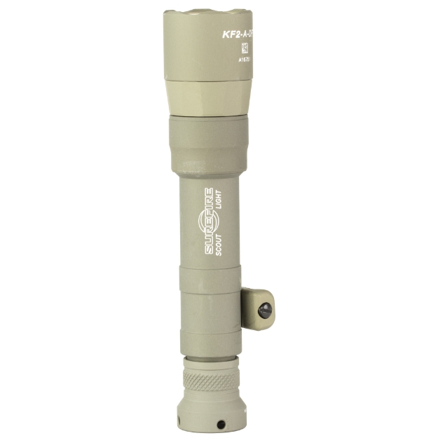 Picture of Surefire M640DFT Scout Light  Flashlight  1000 Lumens  Z68 On/Off Tailcap  Anodized Finish  Tan  Includes MLOK Adapter and 18650 Rechargeable Battery M640DFT-TN-PRO