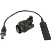 Picture of Surefire Part  Scoutlight  Includes A Click On/Off Pushbutton Switch And ST07 Switch Assembly With 7" Plug-In Momentary-On Remote Tape Switch  Black DS07