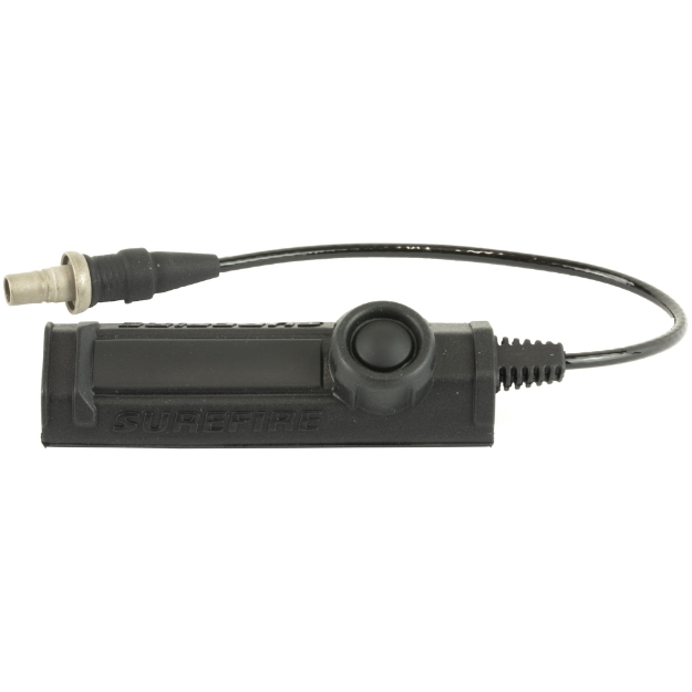 Picture of Surefire Remote Dual Switch for Weaponlights  7" Cable  Fits  Millennium Universal  Classic Universal  Scout Light  and X-Series  Momentary-On Pressure Pad and Constant-On Press Switch  Black SR07