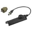 Picture of Surefire Replacement Rear Cap Assembly  Fits M6XX Scoutlight Series  Includes SR07 Rail Tape Switch  Tan Finish UE-SR07-TN