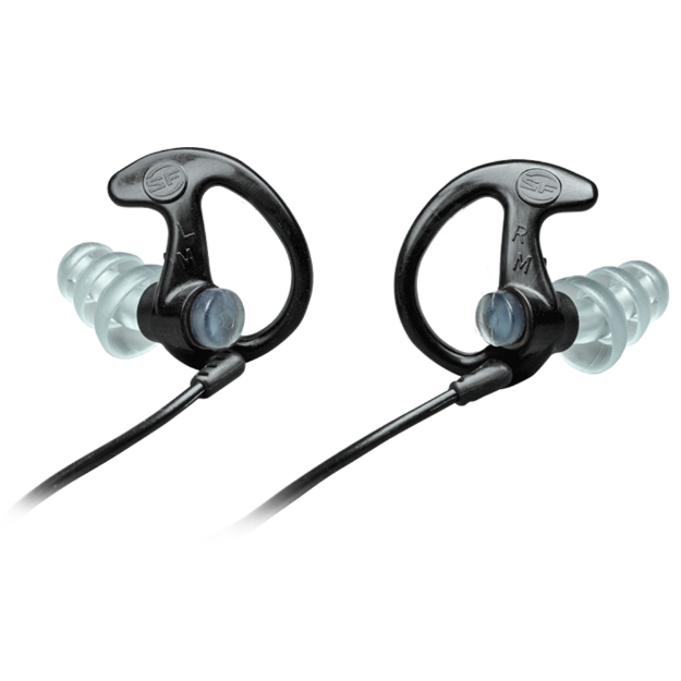 Picture of Surefire Sonic Defenders Max Ear Plug  Medium  Removable Cord  Black Finish EP5-BK-MPR
