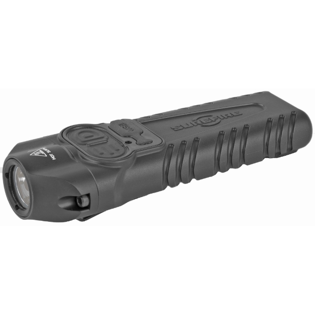 Picture of Surefire STILETTO  Flashlight  High 1 000 Lumens  Medium 300 Lumens  Low 25 Lumens  Tactical Switch with Optional Strobe  Programmable  Black Mil-Spec Hard Anodized Aluminum Body  Black Melonite Coated Pocket Clip PLR-B