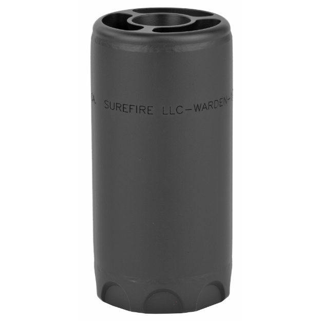 Picture of Surefire Warden Blast Regulator  Flash Suppressor  556NATO  Black  1/2 x 28 RH WARDEN-1/2-28-BK