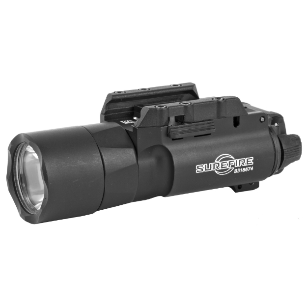 Picture of Surefire X300 Ultra  Weaponlight  White LED  1000 Lumens  Fits Picatinny and Universal  For Pistols  Black  2x CR123 Batteries X300U-A