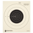 Picture of Action Target 25 Yard Slow Fire Bulls-Eye Target  Heavy Tagboard Paper  10.5"x 12"  100 Pack B-16-100