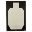Picture of Action Target IDPA-P  Officially Licensed IDPA Practice Target  Black/White  23"x35"  100 Per Box IDPA-P-100
