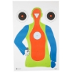 Picture of Action Target PR-B21E  High Visibility Fluorescent Target  Black/Orange/Blue/Green  23"x35"  100 Per Box PR-B21E-100