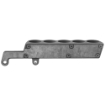 Picture of GG&G  Inc. 5 Shot Side Saddle with QD Sling Attachment And Rectangular QD Swivel  Fits Remington 870 Tac-14  Holds 12 Gauge Ammunition  Angle Facilitates Easy Bottom Loading of the Magazine Tube and Top Loading of the Chamber  Black Finish GGG-2005