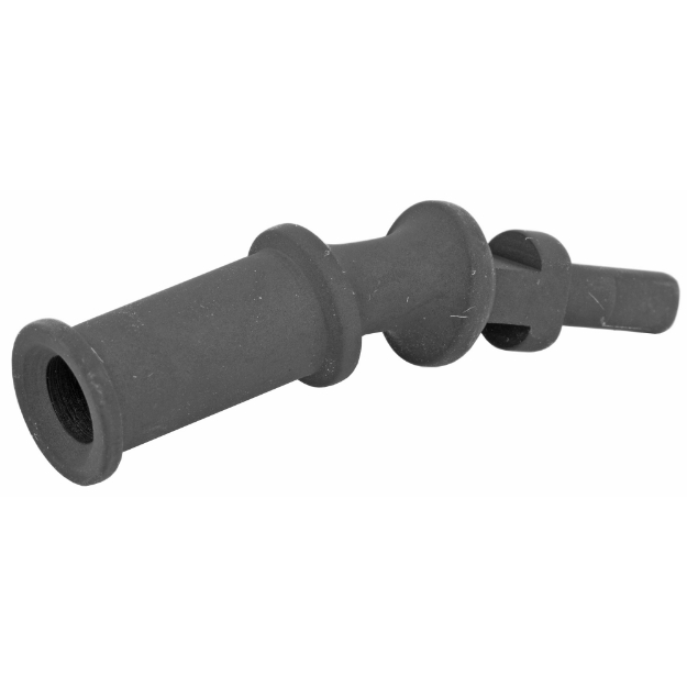 Picture of GG&G  Inc. Angled Charging Handle for FNH SCAR Rifles  Allows Handle Angled Up or Down to Clear Optics or Accessories  Black GGG-1533